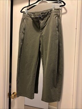 GAP Petite Utility Pants in Olive